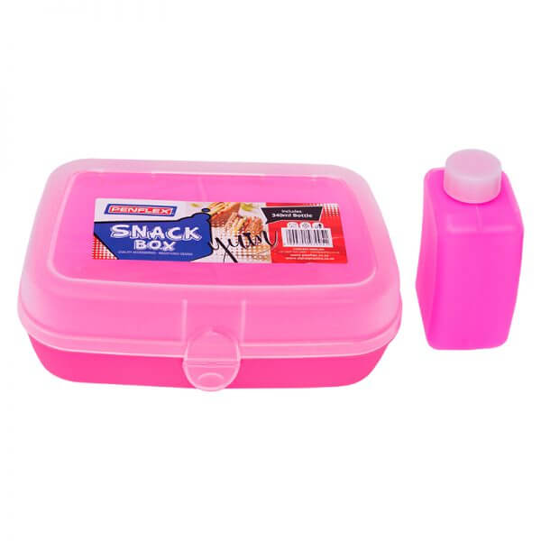 Snack Box with Bottle - Assorted